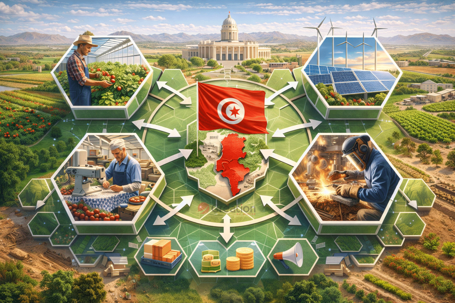 Systèmes Productifs Locaux (SPL) : une stratégie d’écosystème économique pour atteindre l’autosuffisance en Tunisie